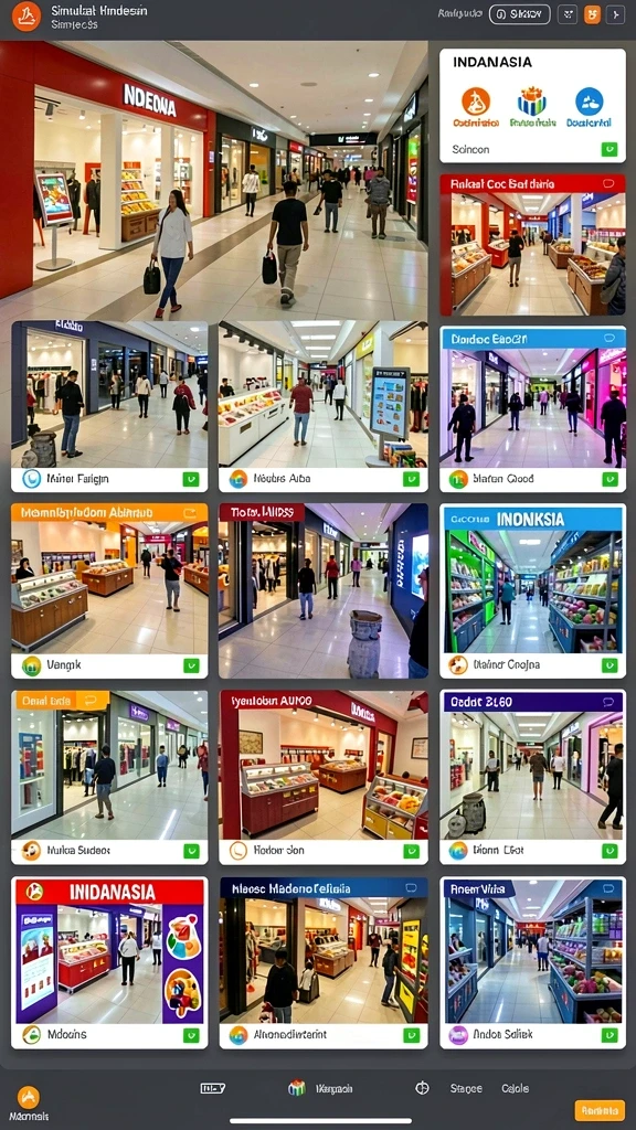 Tampilan antarmuka yang menarik dan user-friendly.
