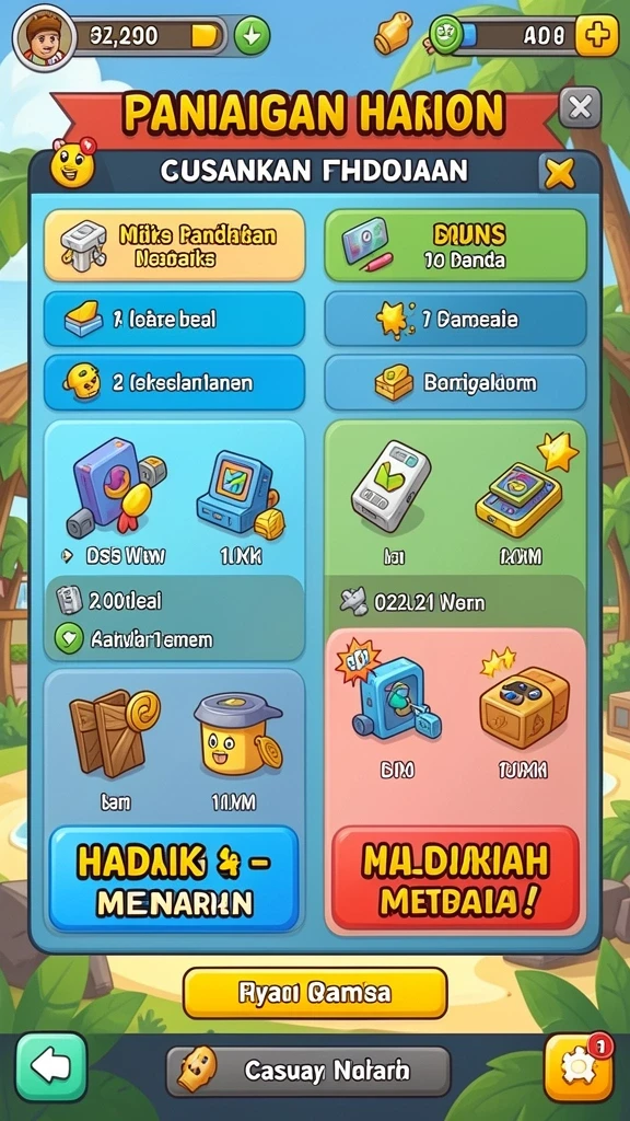 Berbagai tema slot yang menarik untuk dipilih.