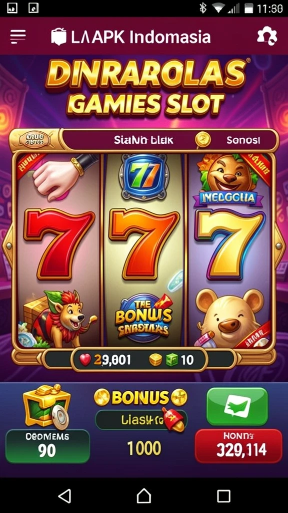 Screenshot menampilkan permainan slot yang menarik di 98SPIN.