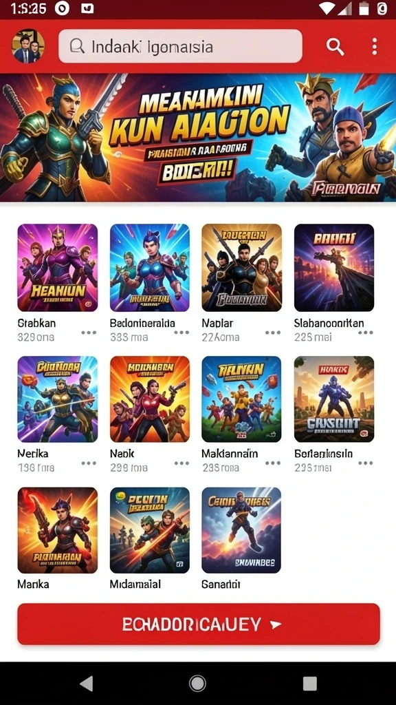 Berbagai tema permainan slot yang menarik.