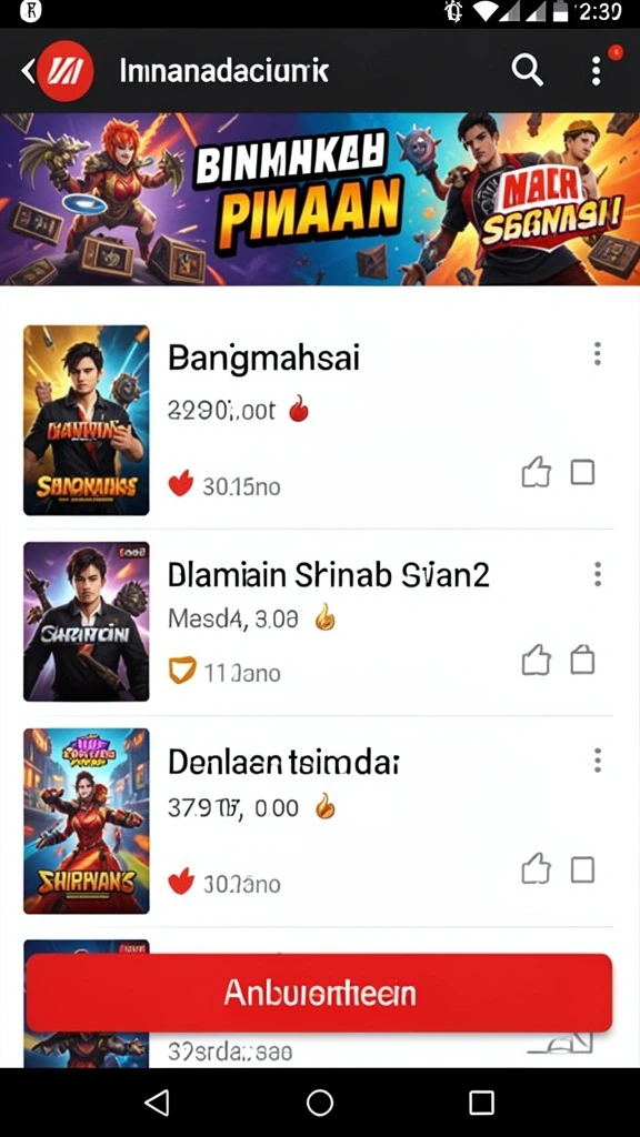 Tampilan antarmuka yang ramah pengguna dan intuitif.
