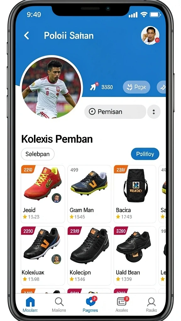 Mode multiplayer yang seru dan kompetitif.