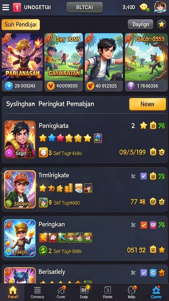 Tampilan antarmuka yang menarik dan mudah dipahami.
