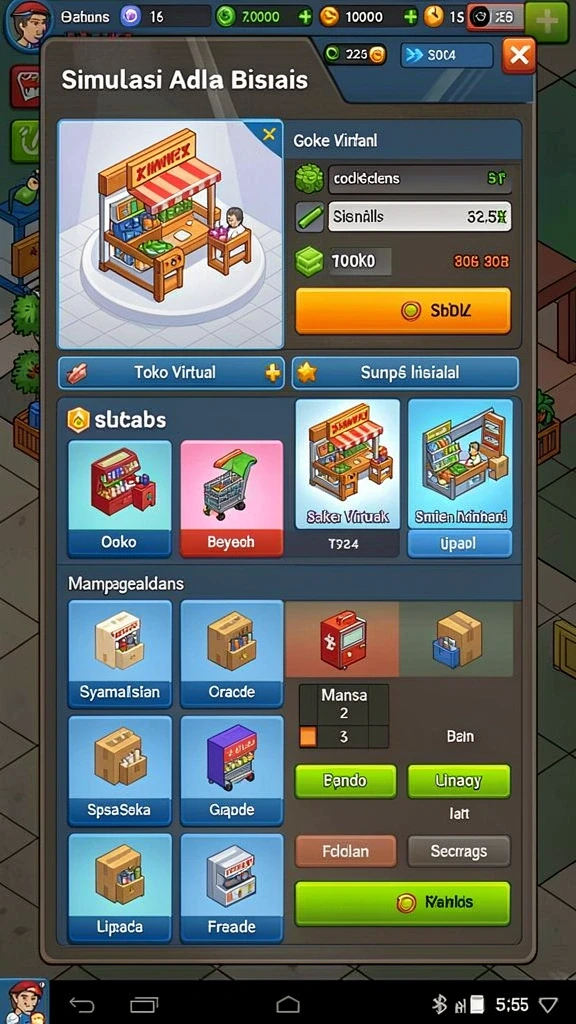 Beragam karakter yang bisa dipilih dan diupgrade.