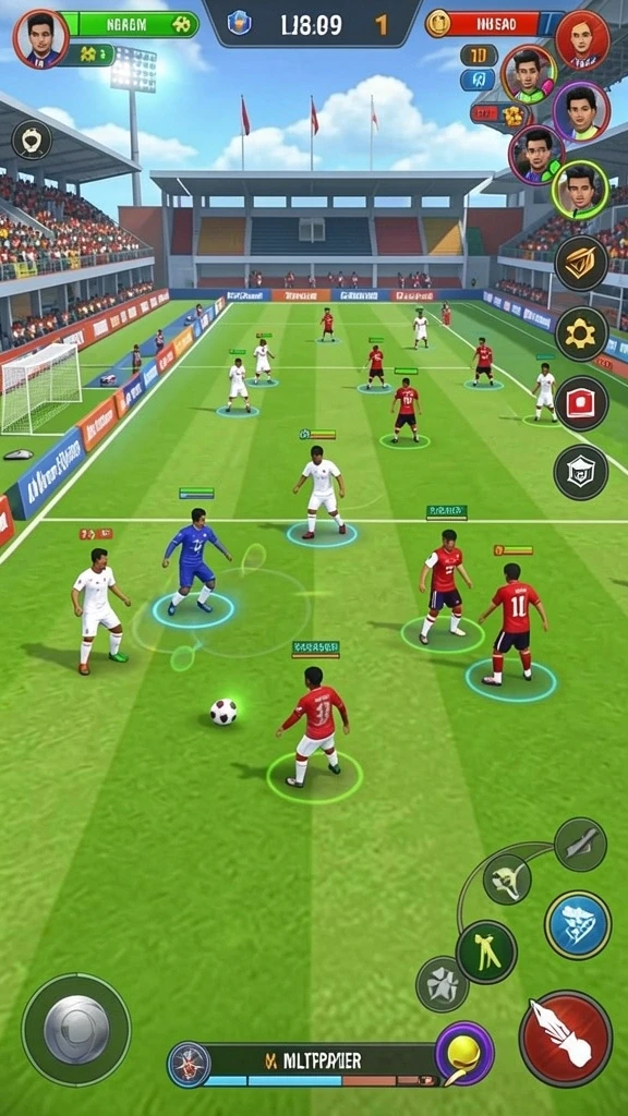 Gameplay yang seru dan penuh tantangan.