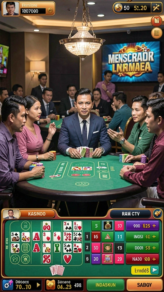 Fitur permainan menarik yang menawarkan banyak variasi.