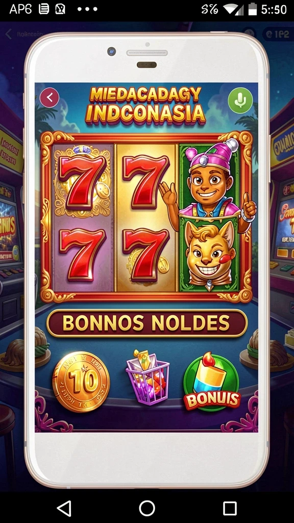 Banyak pilihan tema permainan slot.