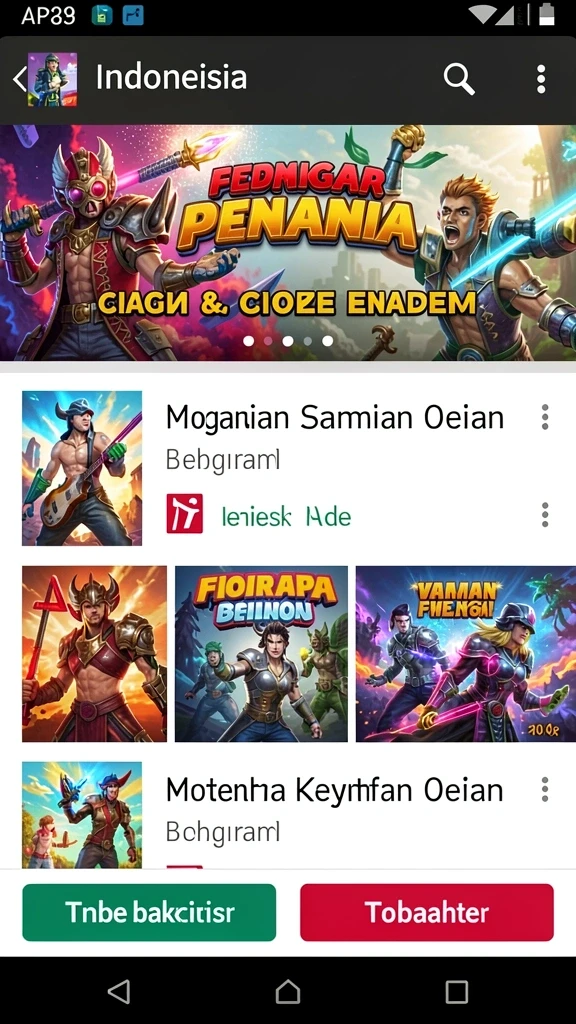 Tangkapan layar menunjukkan misi yang menantang.