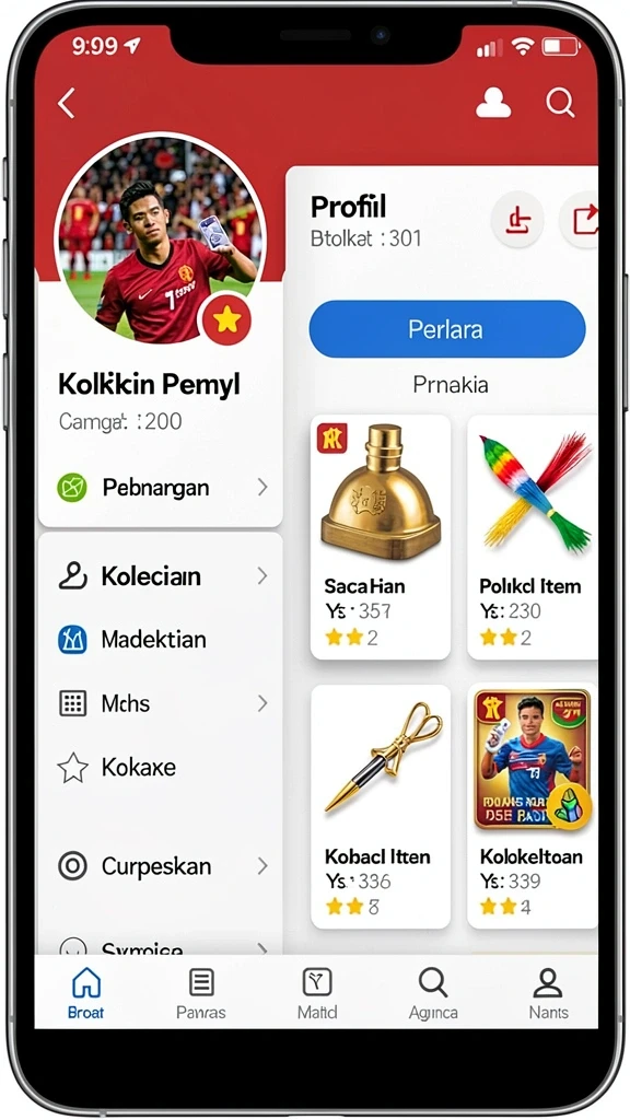 Komunitas aktif yang saling mendukung dalam aplikasi.