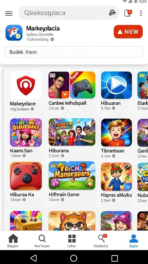 Tampilan antarmuka pengguna yang ramah dan modern.