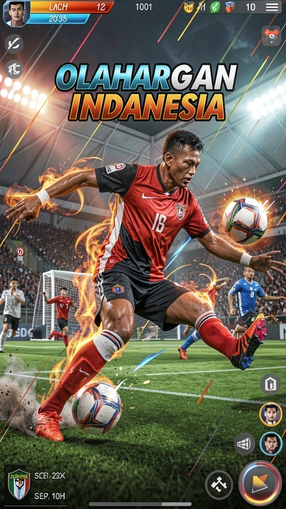 Tampilan karakter utama KOKO11 yang penuh warna.