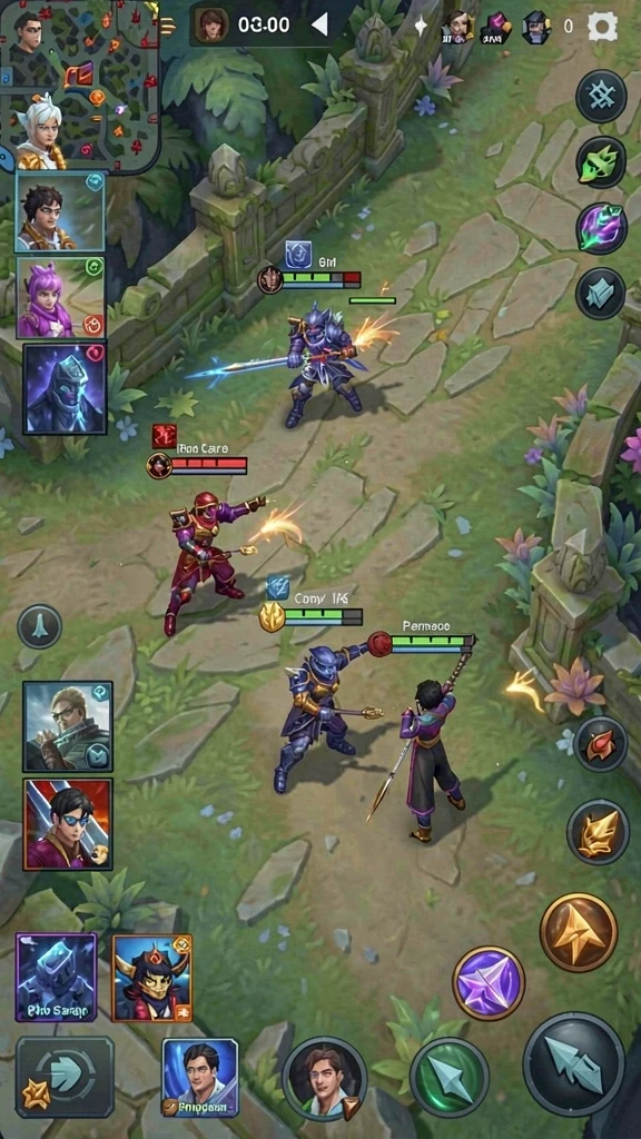 Mode multiplayer yang seru dan kompetitif.