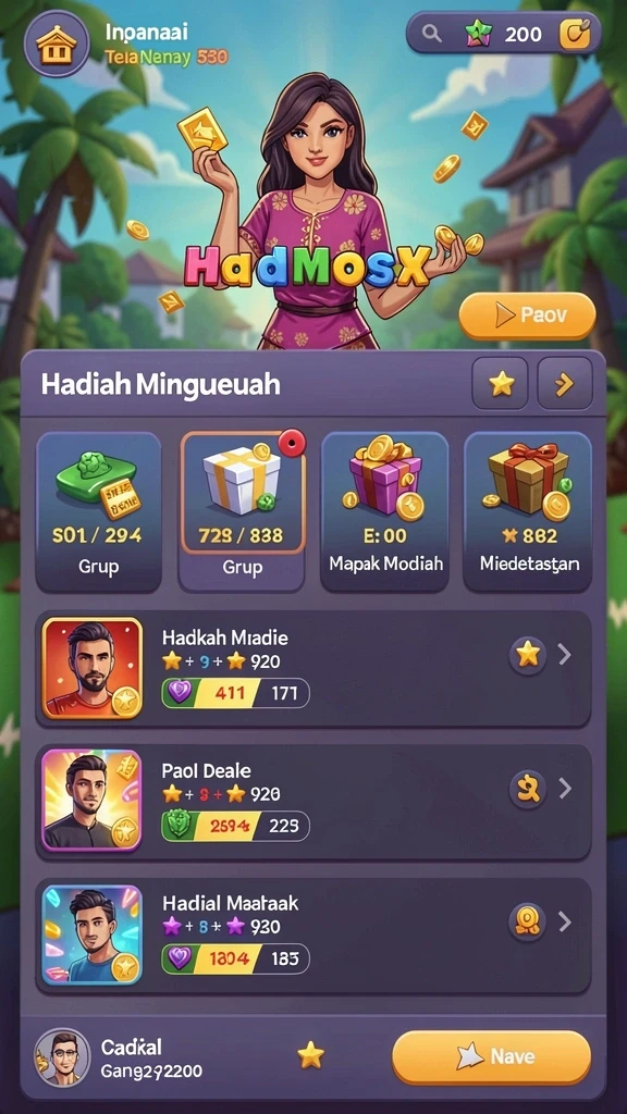 Karakter-karakter unik yang bisa dimainkan di NANASTOTO.