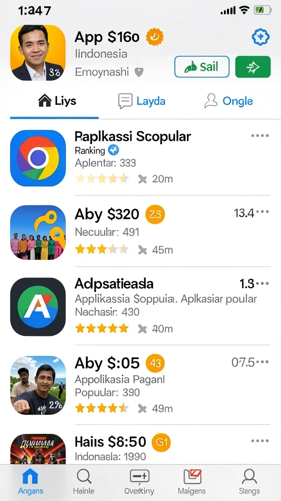 Tampilan utama PAUS188 yang menarik dan intuitif.
