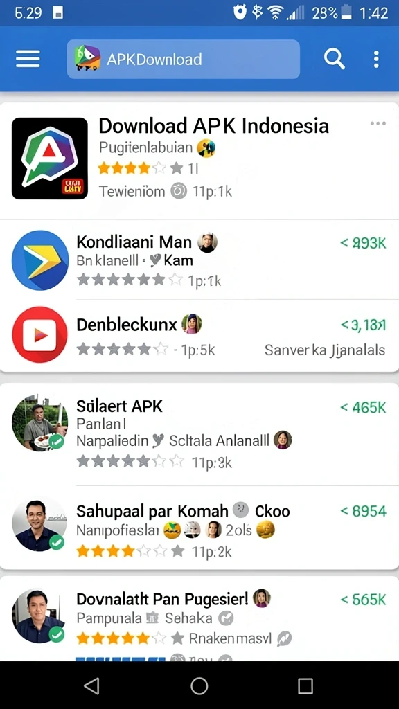 Tampilan antarmuka yang user-friendly dan menarik.