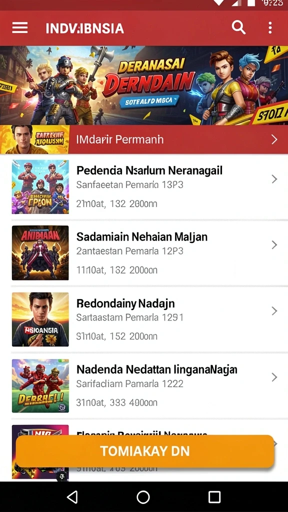 Tantangan seru yang menguji keterampilan bermain.
