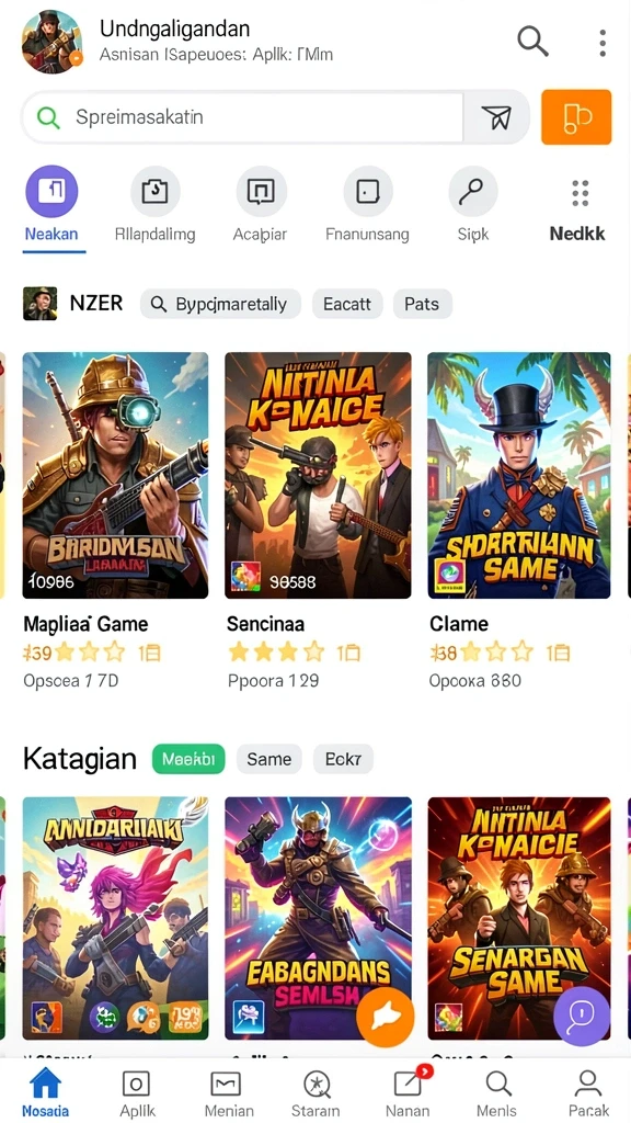 Tampilan antarmuka yang intuitif dan mudah dipahami.
