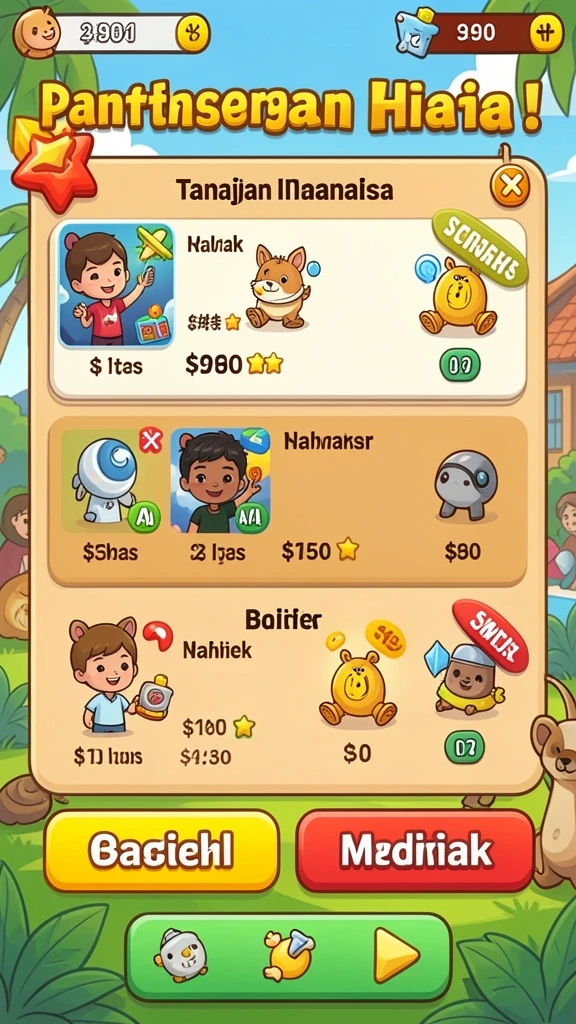 Mode permainan baru yang menantang untuk setiap pemain.