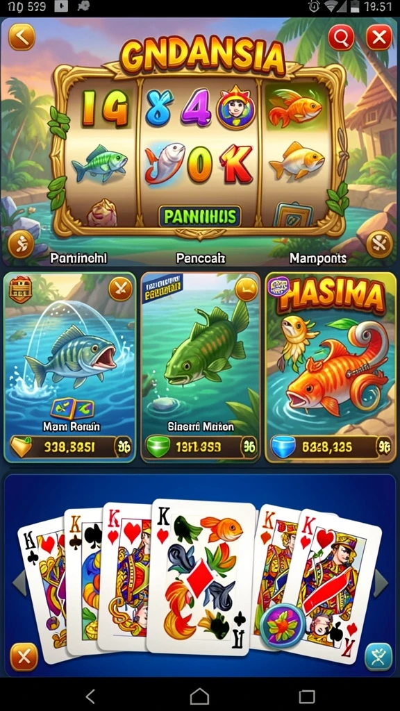 Screenshot menunjukkan gameplay dengan level yang menantang.