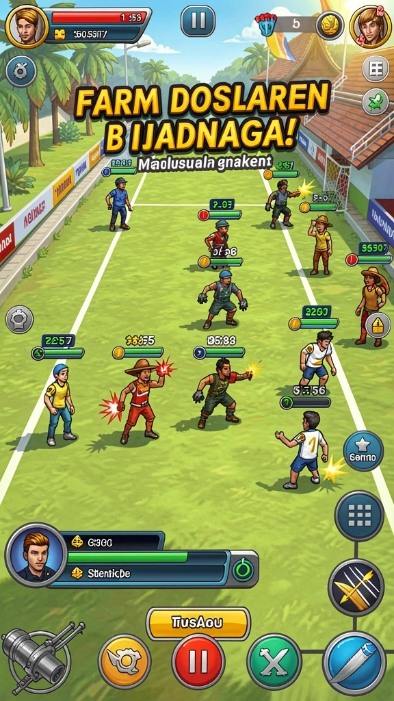 Tampilan menu utama SUPERLIGATOTO yang menarik.