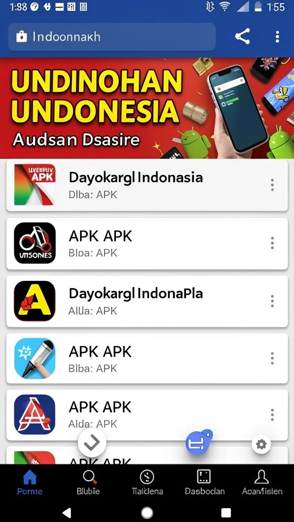 Tampilan antarmuka yang menarik dan mudah dinavigasi.