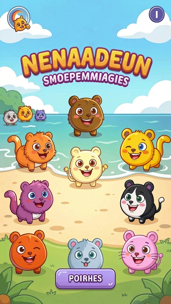 Screenshot menunjukkan aksi permainan yang seru dan menantang di level tertentu.