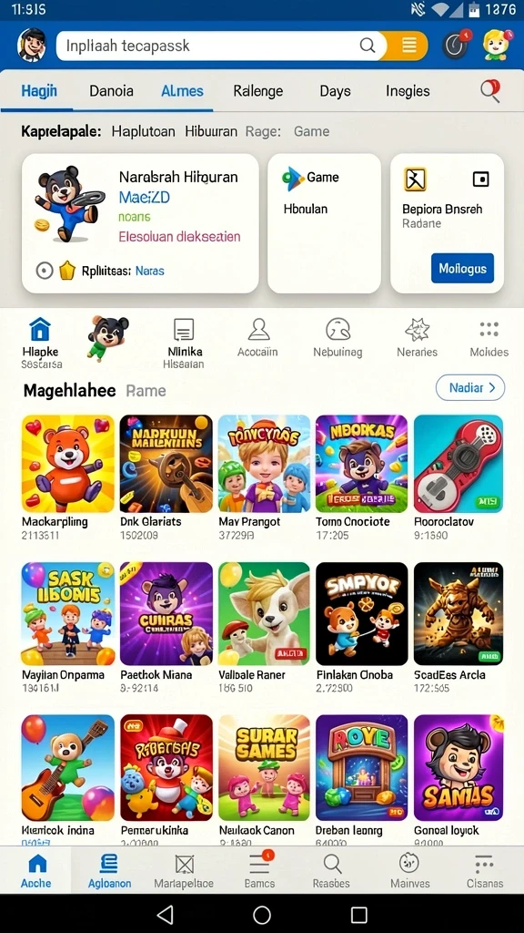 Karakter dengan berbagai kemampuan unik.
