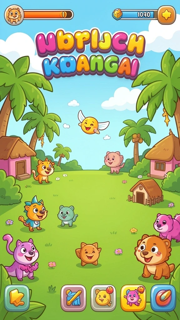Screenshot menunjukkan pemandangan indah dalam game ZK3.