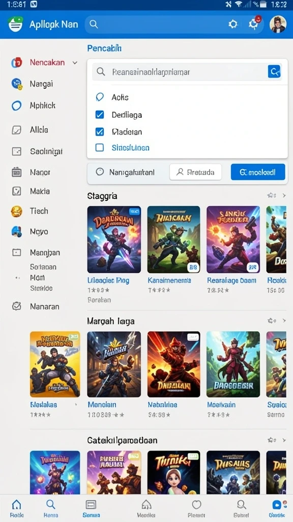 Tangkapan layar dari karakter utama dalam ZK3 saat melawan monster.